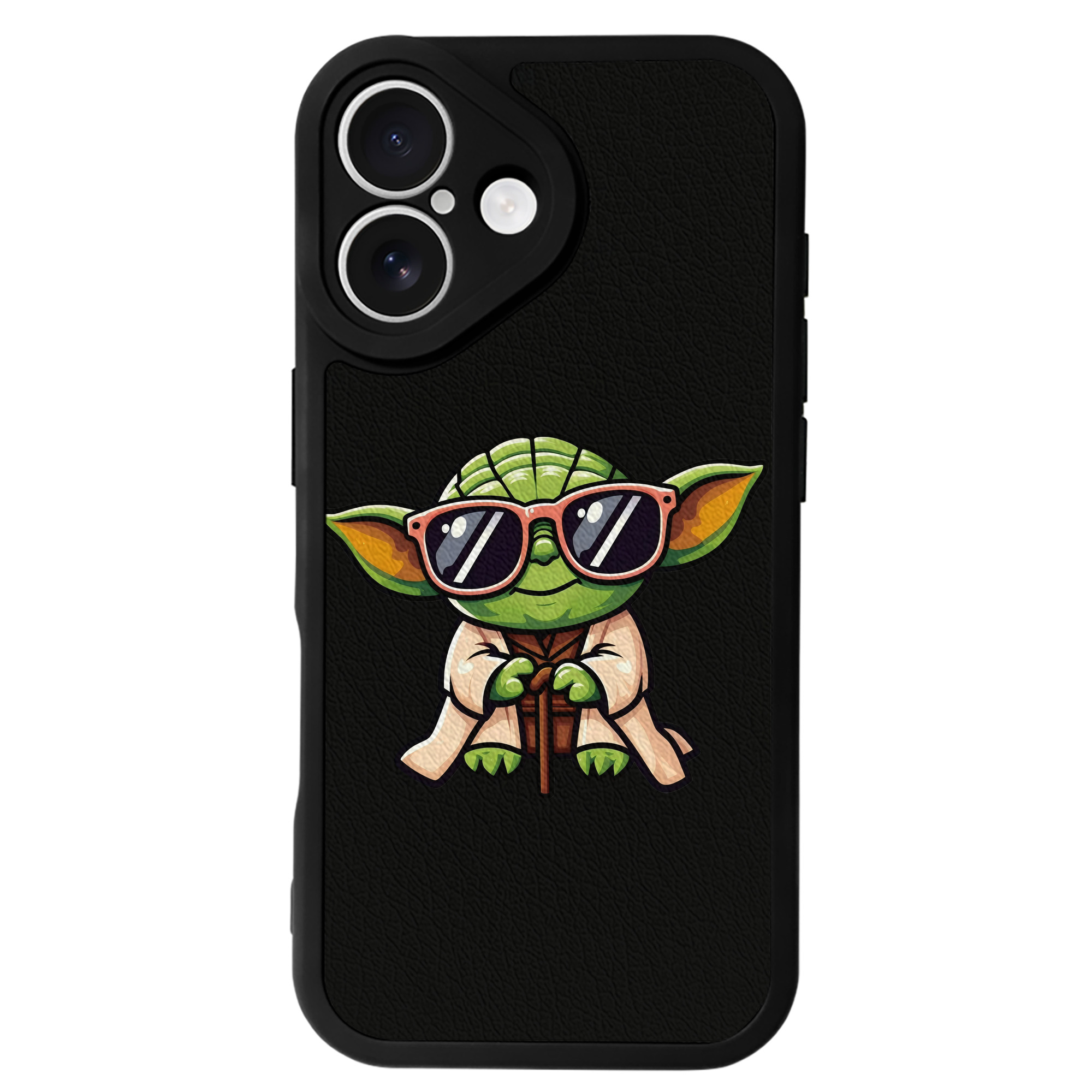 （画像用） スター・ウォーズ Star Wars 【iPhone 16シリーズ対応】シリコンスマホケース（レザー調） 材質：シリコン